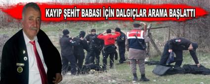 KAYIP �EH�T BABASI ���N DALGI�LAR ARAMA BA�LATTI