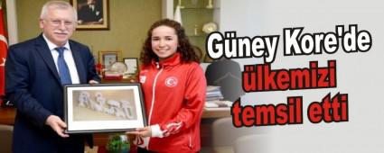 G�ney Kore'de �lkemizi temsil etti