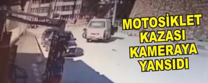 MOTOS�KLET KAZASI KAMERAYA YANSIDI
