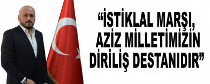 ��ST�KLAL MAR�I, AZ�Z M�LLET�M�Z�N D�R�L�� DESTANIDIR�