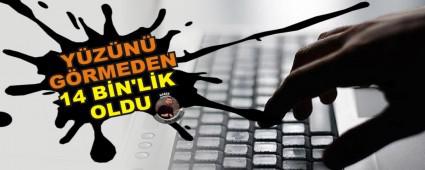 SOSYAL MEDYADAN TANI�TI, DOLANDIRILDI