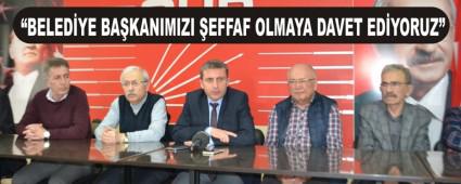 �BELED�YE BA�KANIMIZI �EFFAF OLMAYA DAVET ED�YORUZ�