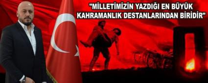 \"M�LLET�M�Z�N YAZDI�I EN B�Y�K KAHRAMANLIK DESTANLARINDAN B�R�D�R\"