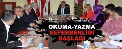 OKUMA-YAZMA SEFERBERL��� BA�LADI