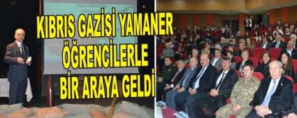 KIBRIS GAZ�S� YAMANER ��RENC�LERLE B�R ARAYA GELD�