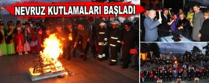 NEVRUZ KUTLAMALARI BA�LADI