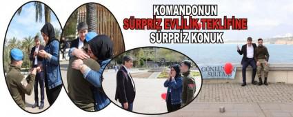 KOMANDONUN S�RPR�Z EVL�L�K TEKL�F�NE S�RPR�Z KONUK