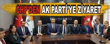 CHP'DEN AK PART�'YE Z�YARET