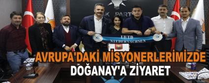 AVRUPA'DAK� M�SYONERLER�M�ZDE DO�ANAY'A Z�YARET