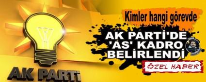 AK PART�'DE �AS' KADRO BEL�RLEND�