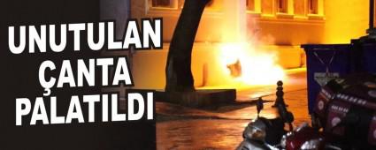 UNUTULAN �ANTA PATLATILDI