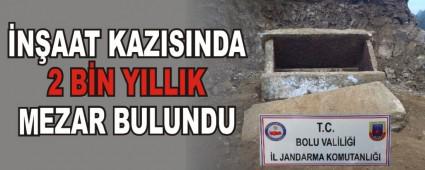 �N�AAT KAZISINDA 2 B�N YILLIK MEZAR BULUNDU