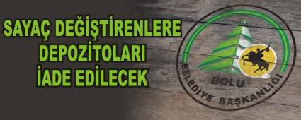SAYA� DE���T�RENLERE DEPOZ�TOLARI �ADE ED�LECEK