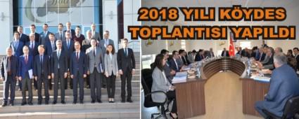 2018 YILI K�YDES TOPLANTISI YAPILDI