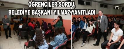 ��RENC�LER SORDU, BELED�YE BA�KANI YILMAZ YANITLADI