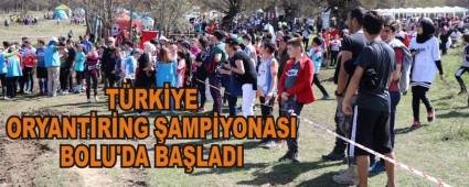 T�RK�YE ORYANT�R�NG �AMP�YONASI BOLU'DA BA�LADI