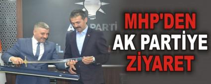MHP'DEN AK PART�YE Z�YARET