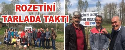 Rozetini tarlada takt�