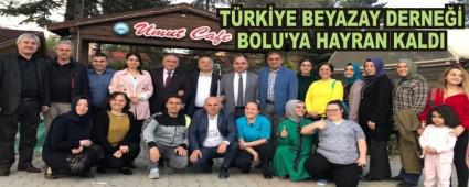 T�RK�YE BEYAZAY DERNE�� BOLU'YA HAYRAN KALDI