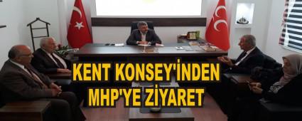 KENT KONSEY'�NDEN MHP\'YE Z�YARET