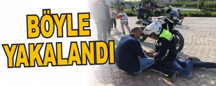 B�YLE YAKALANDI