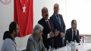 TURHAN BULUT, MUHTARLARLA BULU�TU