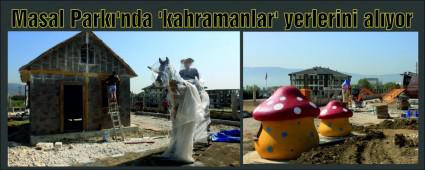 Masal Park�\'nda �kahramanlar\' yerlerini al�yor