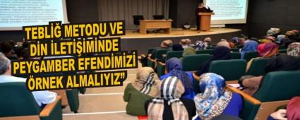 �TEBL�� METODU VE D�N �LET���M�NDE PEYGAMBER EFEND�M�Z� �RNEK ALMALIYIZ�