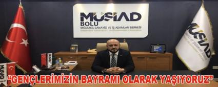 ABAT; �GEN�LER�M�Z�N BAYRAMI OLARAK YA�IYORUZ�