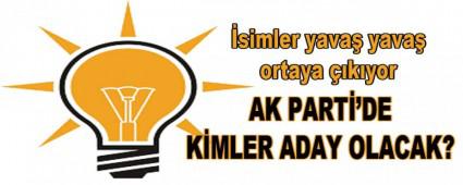 AK PART�\'DE K�MLER ADAY OLACAK?