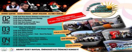 A�B� BAHAR �ENL�KLER�\'N�N TAR�H� BELL� OLDU