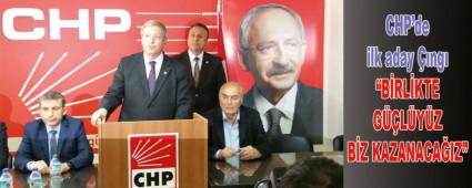 CHP\'de ilk aday ��ng�