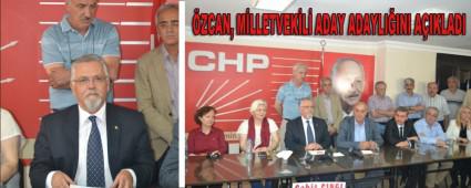 �ZCAN, M�LLETVEK�L� ADAY ADAYLI�INI A�IKLADI