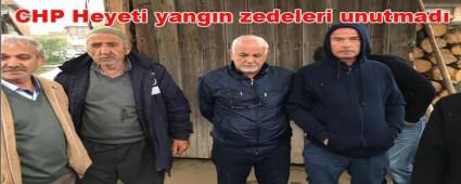 CHP Heyeti yang�n zedeleri unutmad�
