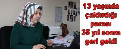 13 ya��nda �ald�rd��� paras� 35 y�l sonra geri geldi