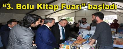 �3. Bolu Kitap Fuar�� ba�lad�