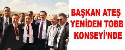    BA�KAN ATE� YEN�DEN TOBB KONSEY�\'NDE