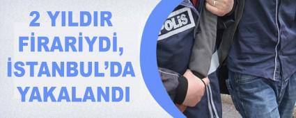   2 YILDIR F�RAR�YD�, �STANBUL\'DA YAKALANDI