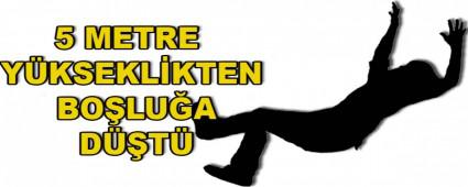 5 METRE Y�KSEKL�KTEN BO�LU�A D��T�   