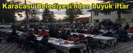 Karacasu Belediyesi\'nden b�y�k iftar