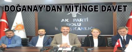 DO�ANAY\'DAN M�T�NGE DAVET