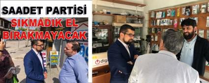 SAADET PART�S� SIKMADIK EL BIRAKMAYACAK