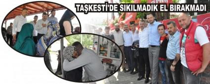 TA�KEST�'DE SIKILMADIK EL BIRAKMADI