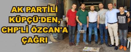 AK PART�L� K�P��'DEN, CHP'L� �ZCAN'A �A�RI