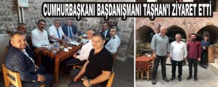 CUMHURBA�KANI BA�DANI�MANI TA�HAN'I Z�YARET ETT�