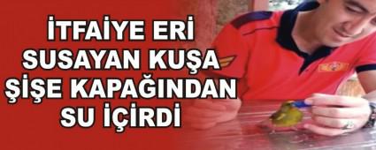 �TFA�YE ER� SUSAYAN KU�A ���E KAPA�INDAN SU ���RD�