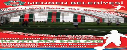Mengen Yaz Spor Okulu ba�l�yor