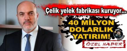 �elik yelek fabrikas� kuruyor�