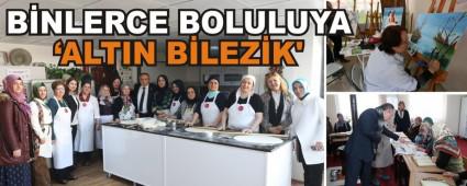 B�NLERCE BOLULUYA �ALTIN B�LEZ�K'