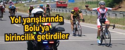 Yol yar��lar�nda Bolu\'ya birincilik getirdiler